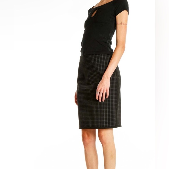 EUC MAX STUDIO GEO PRINT PENCIL SKIRT HOTTEST TREND FOR FALL - Picture 1 of 6